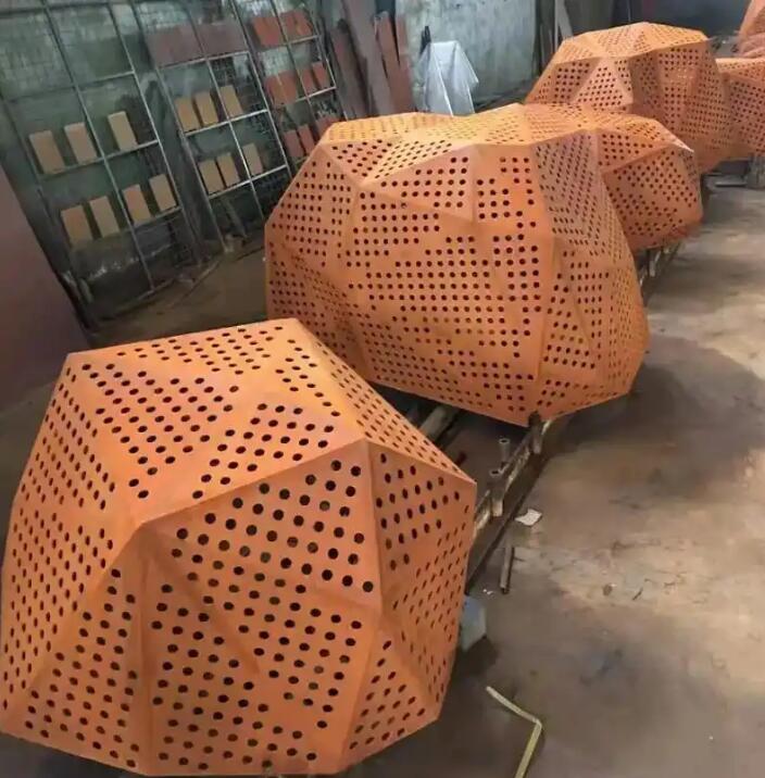 秀峰耐候钢造型